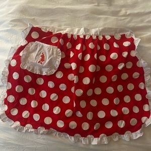 Minnie Mouse Half Apron